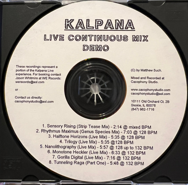 Live Continuous Mix Demo cover